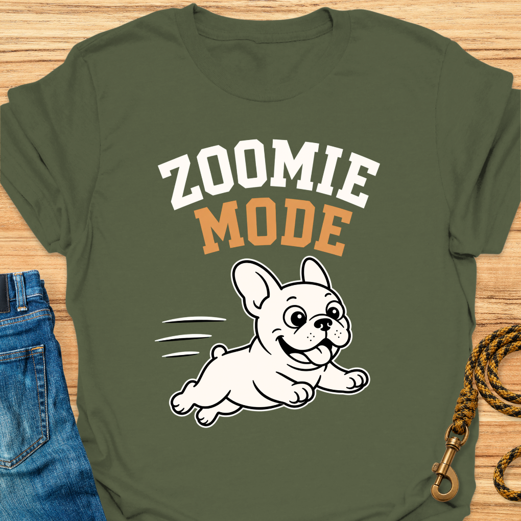 Frenchie zoomie mode