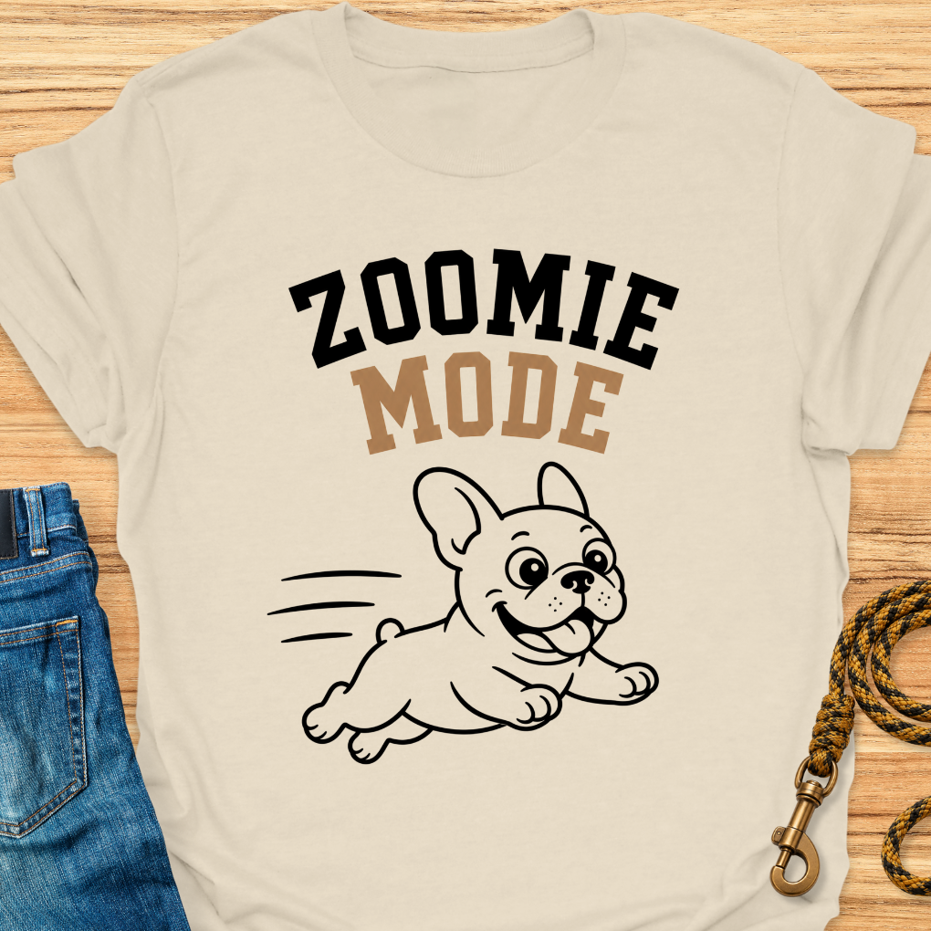 Frenchie zoomie mode
