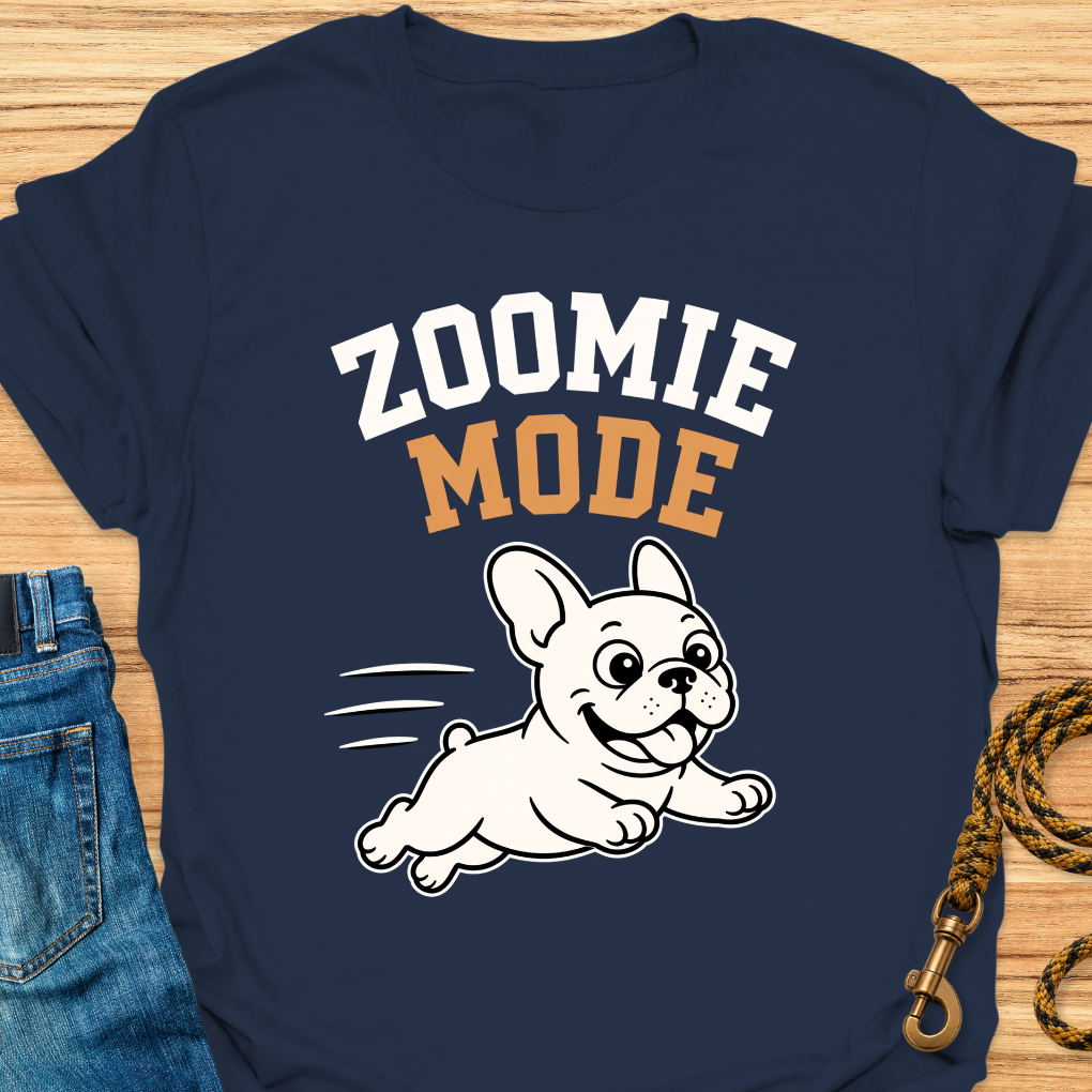 Frenchie zoomie mode