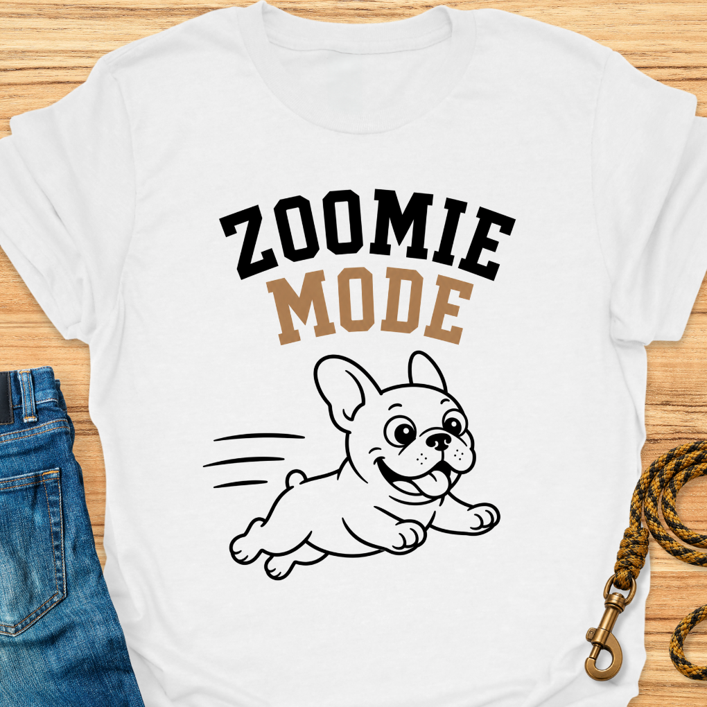 Frenchie zoomie mode