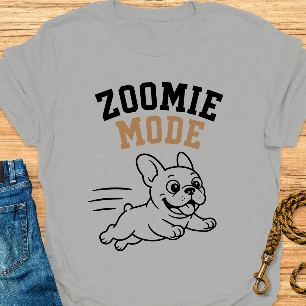 Frenchie zoomie mode