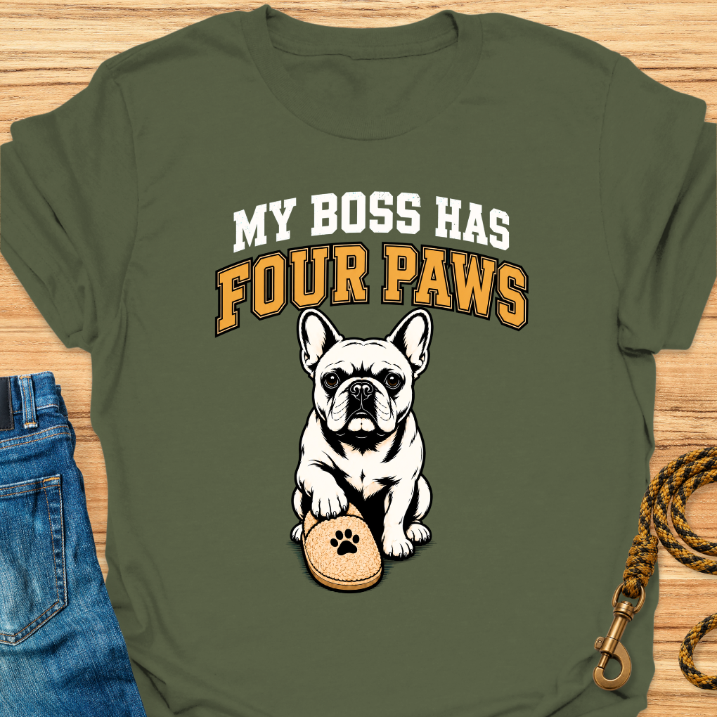 Frenchie boss 4 paws