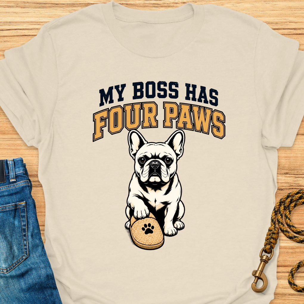Frenchie boss 4 paws