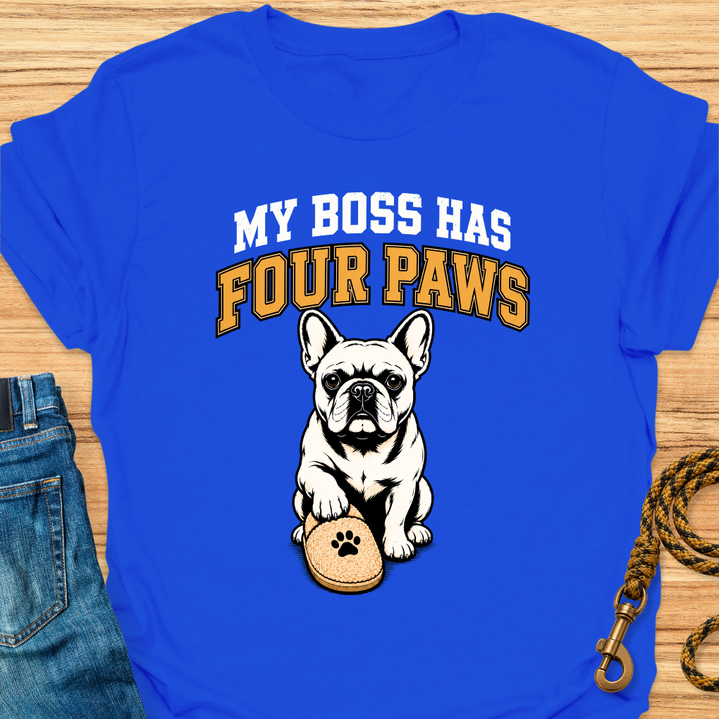 Frenchie boss 4 paws