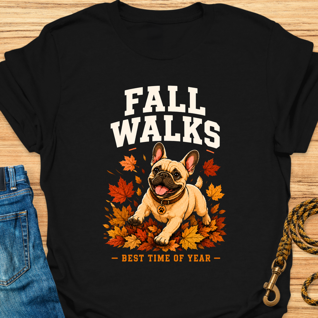 Frenchie Fall walks