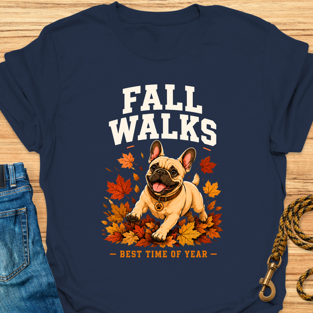 Frenchie Fall walks