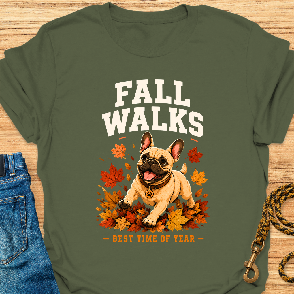 Frenchie Fall walks