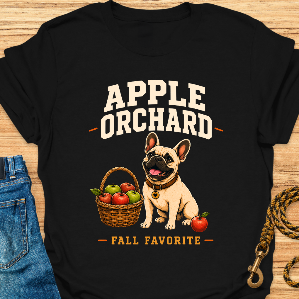 Frenchie apple orchard