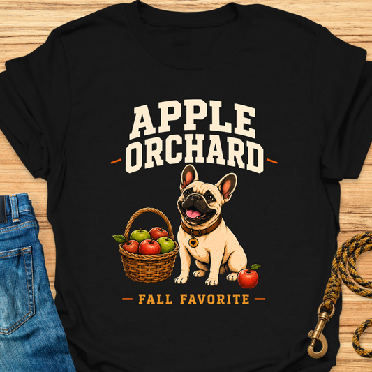 Frenchie apple orchard