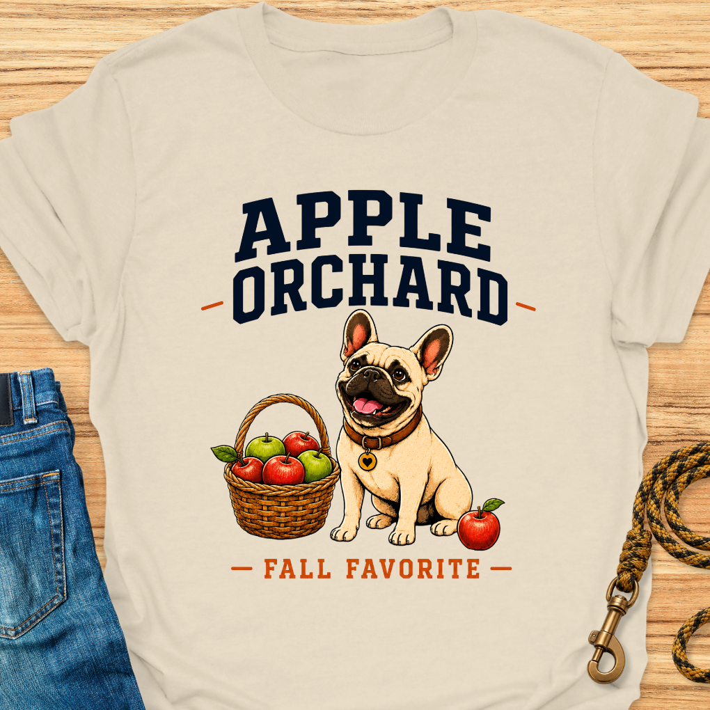 Frenchie apple orchard