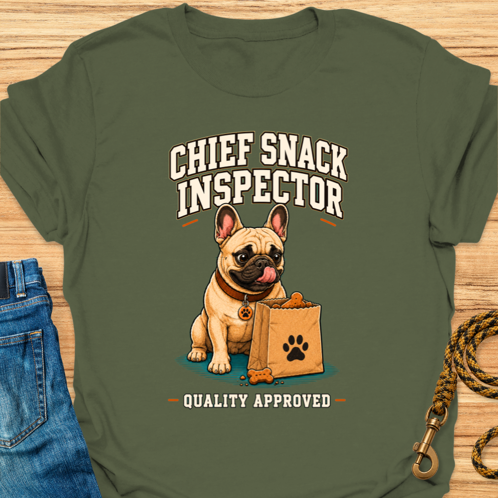 Frenchie snack inspector