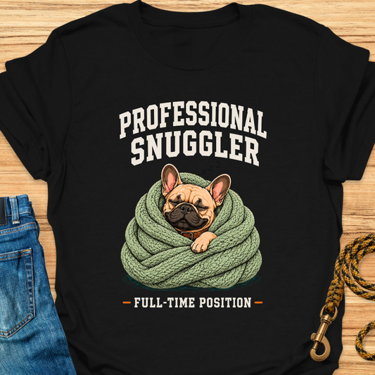 Frenchie snuggler