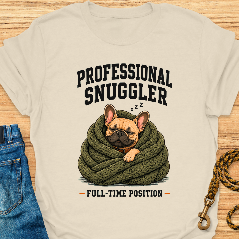 Frenchie snuggler