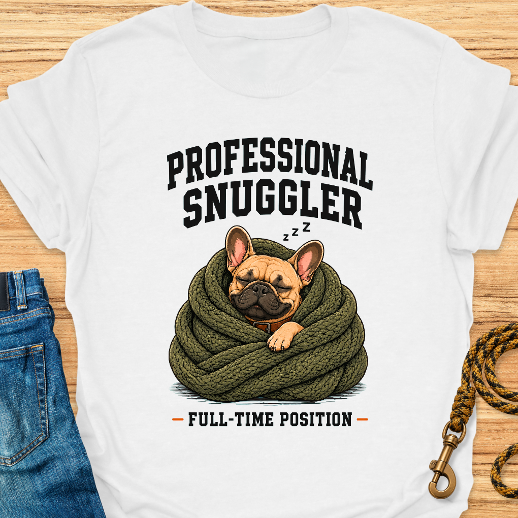 Frenchie snuggler