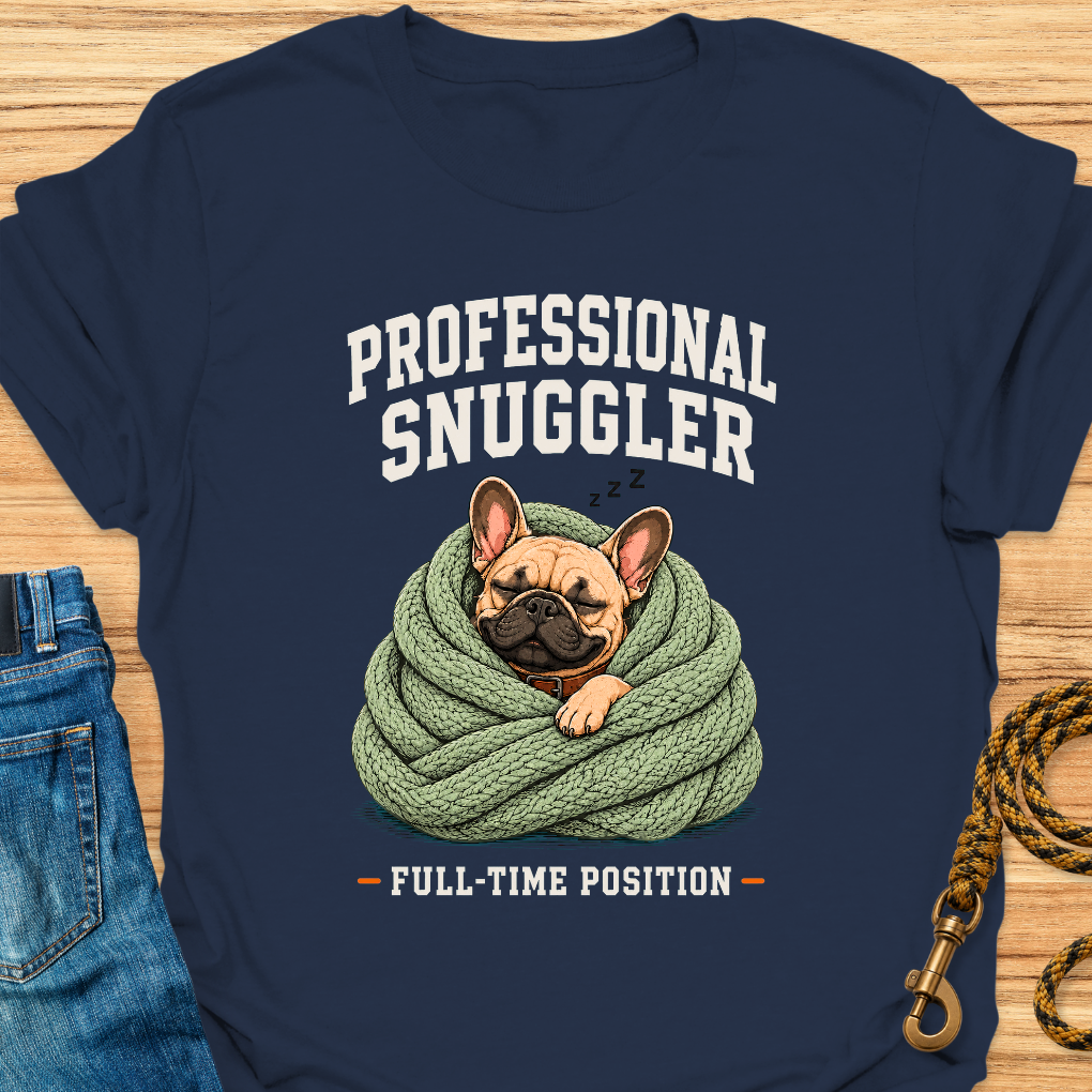 Frenchie snuggler