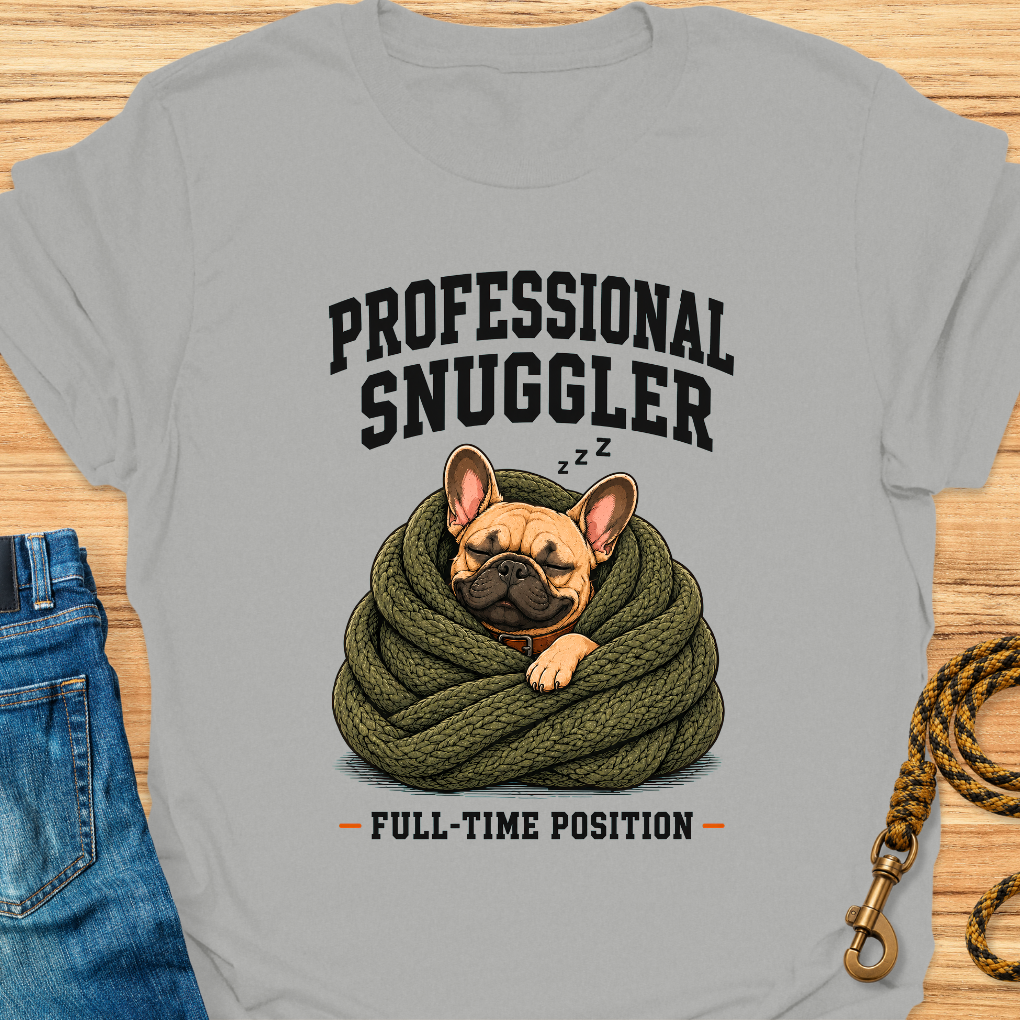 Frenchie snuggler