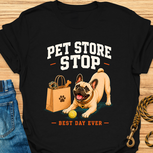 Frenchie pet shop stop