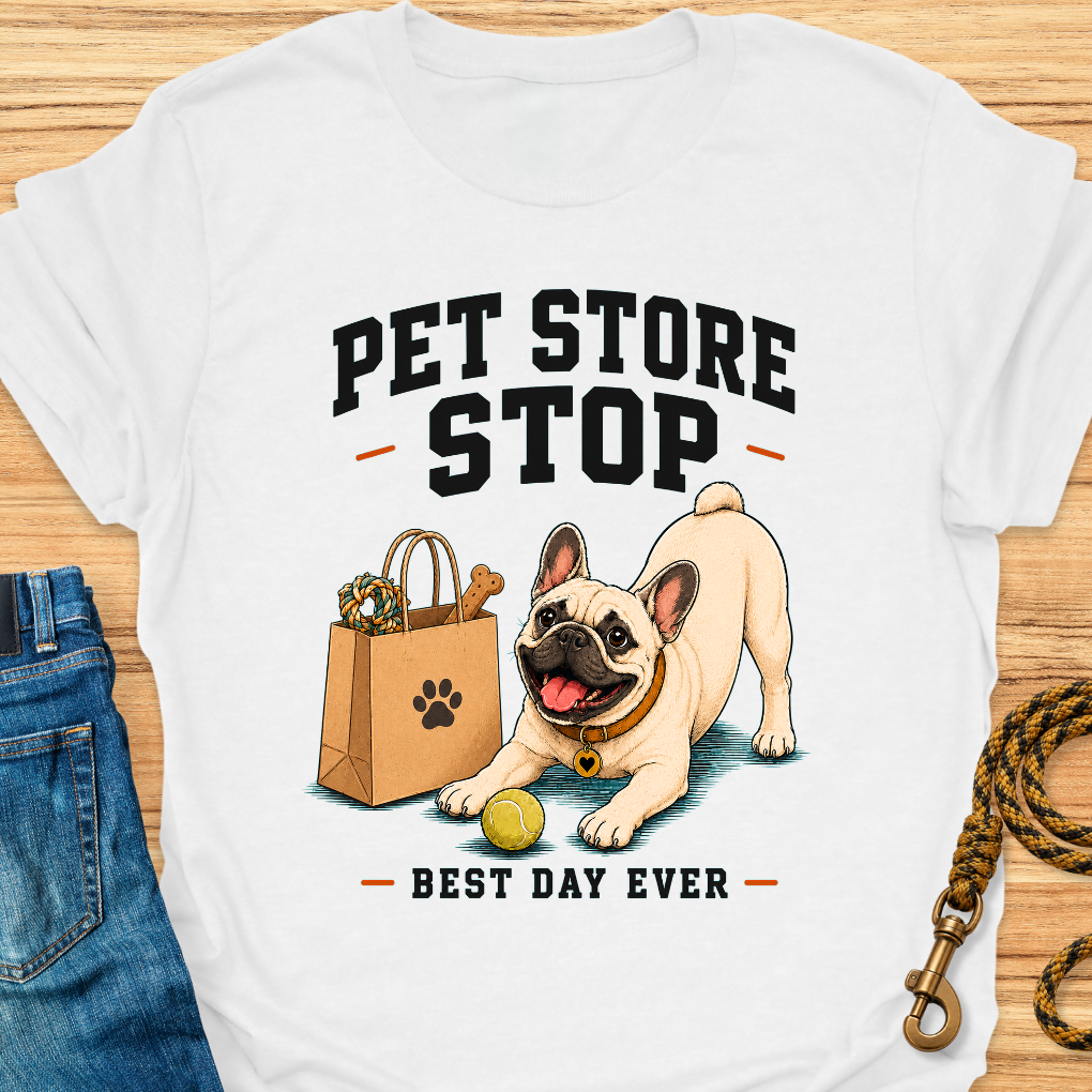 Frenchie pet shop stop