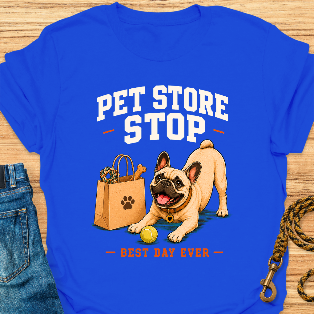 Frenchie pet shop stop