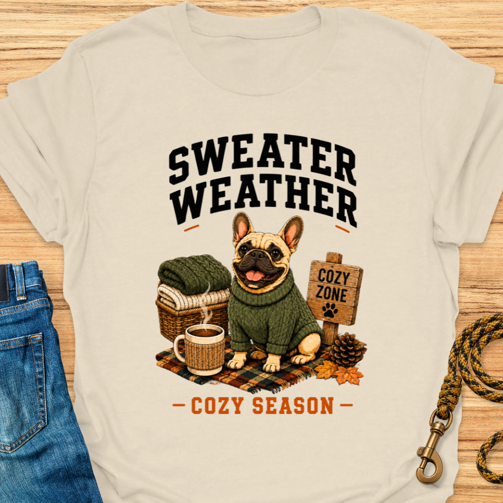 Frenchie sweater weather