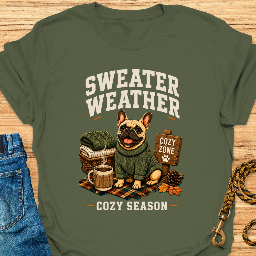 Frenchie sweater weather