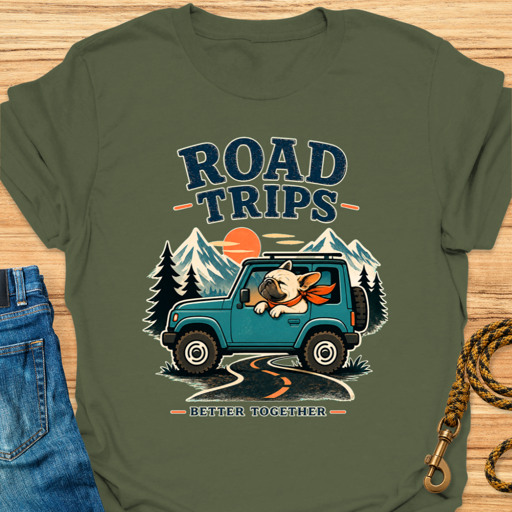 Frenchie road trips