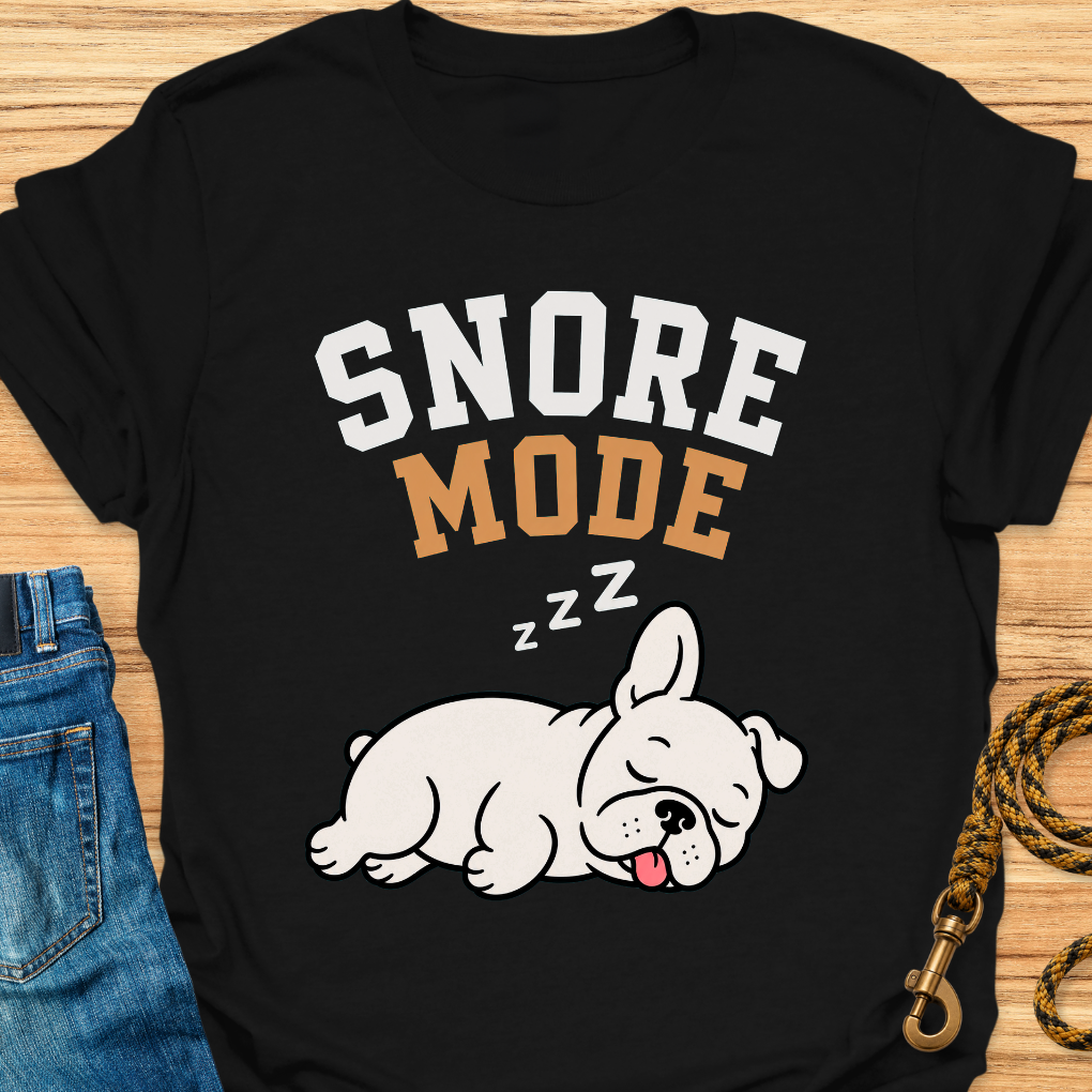 Frenchie snore mode