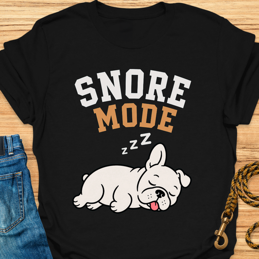 Frenchie snore mode