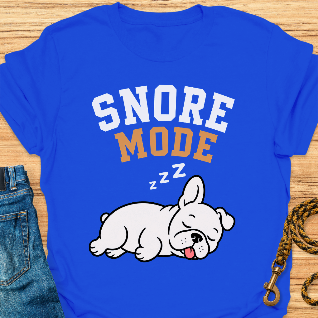 Frenchie snore mode