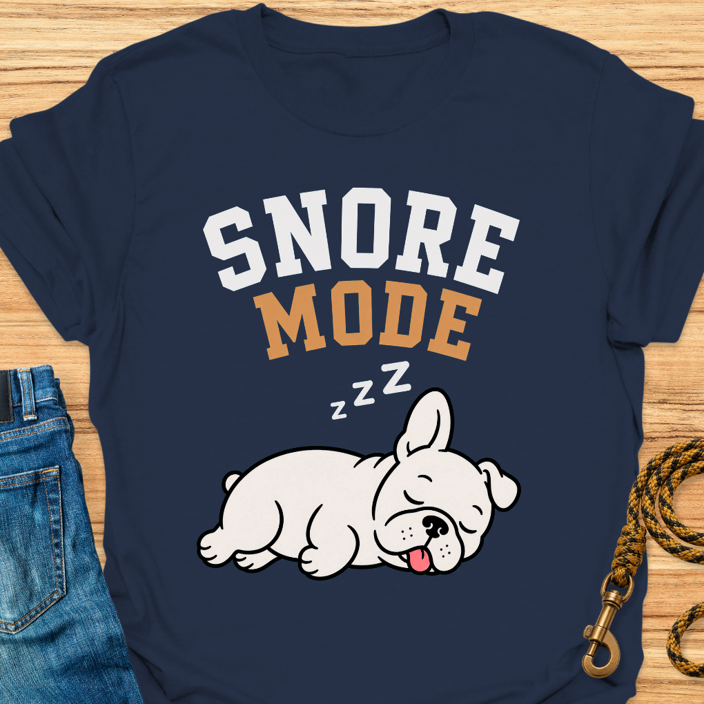 Frenchie snore mode
