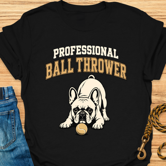 Frenchie ball thrower