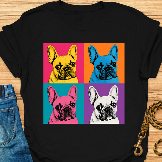 Frenchie pop art
