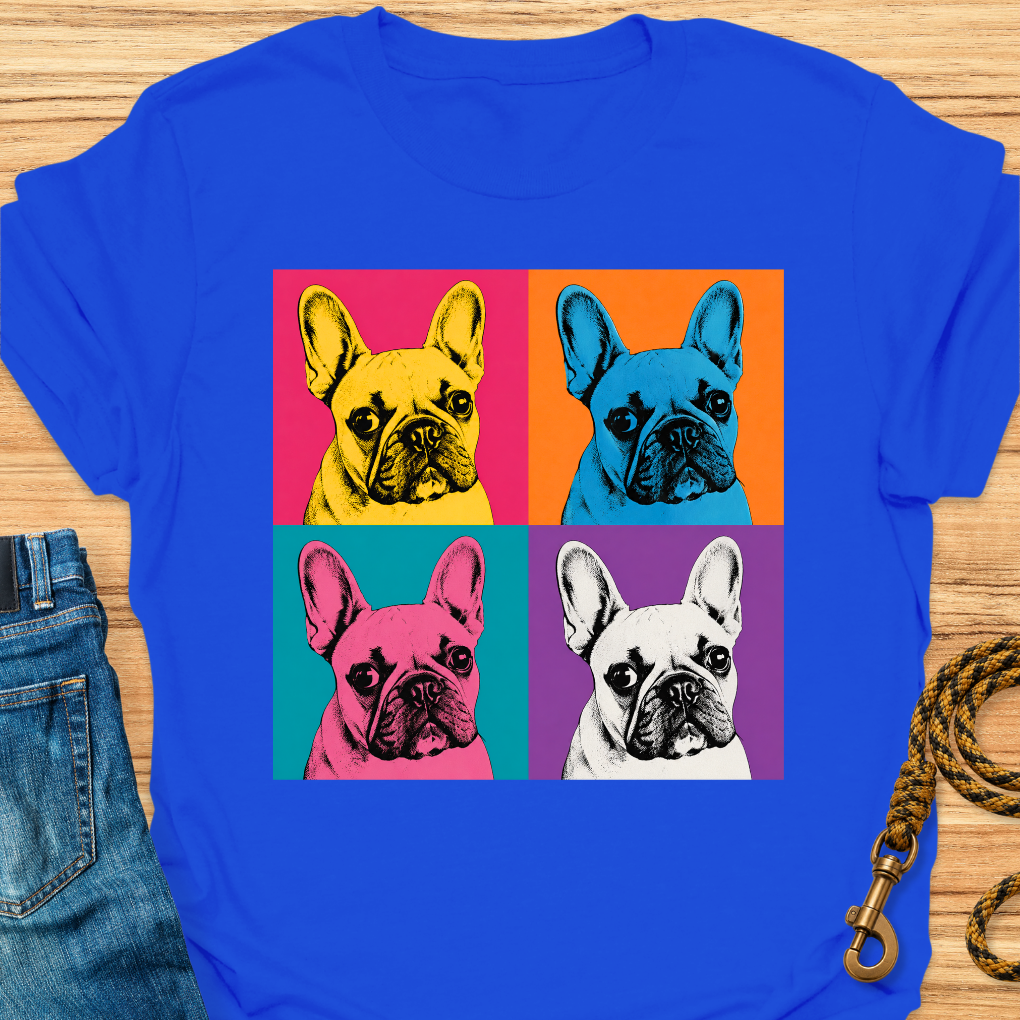 Frenchie pop art
