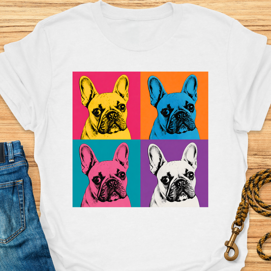 Frenchie pop art
