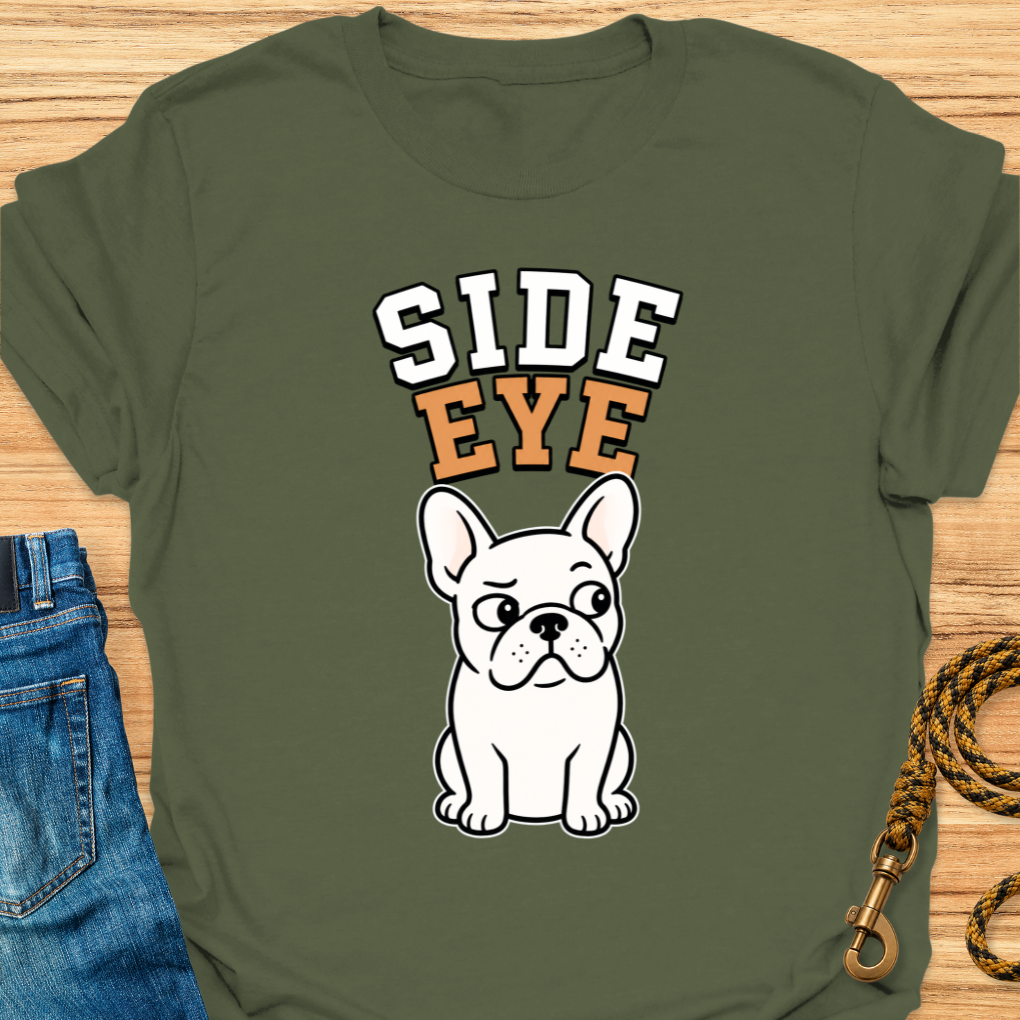 Side eye Frenchie