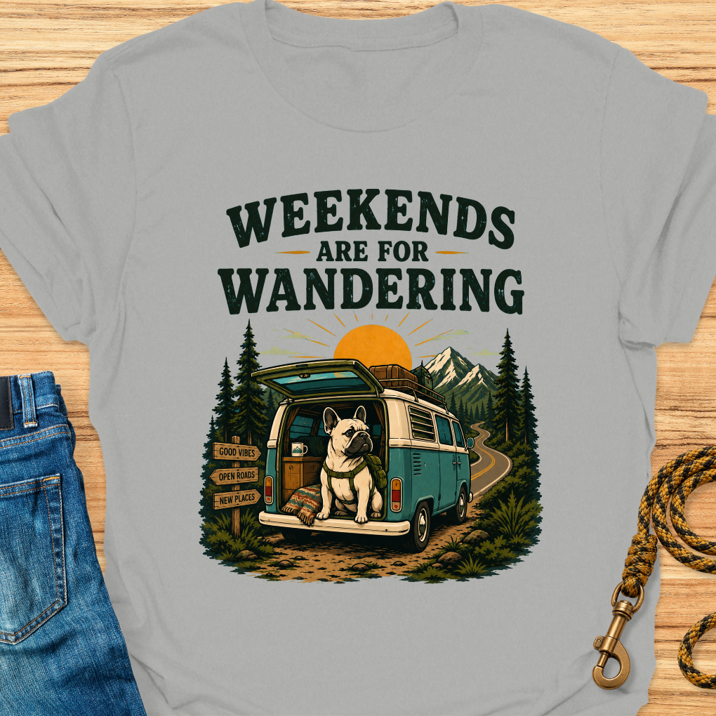 Frenchie wandering