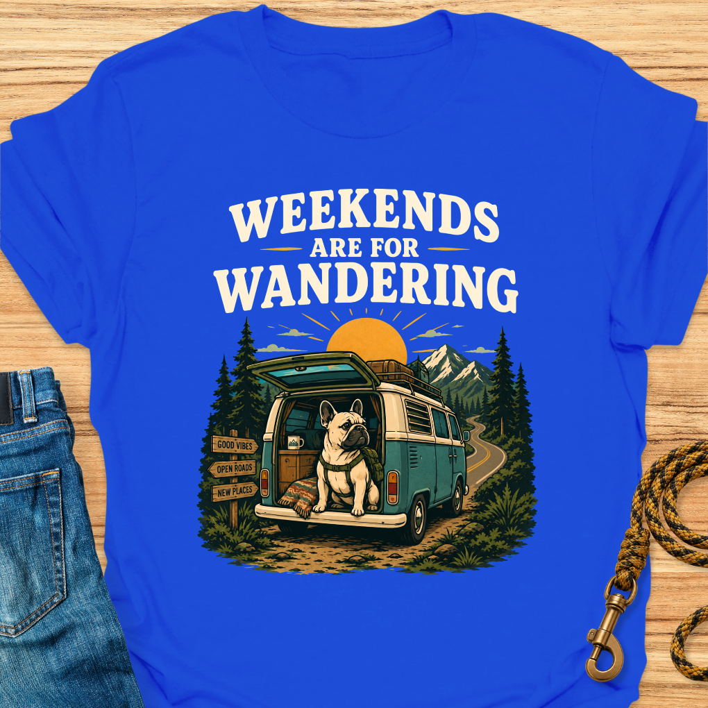 Frenchie wandering