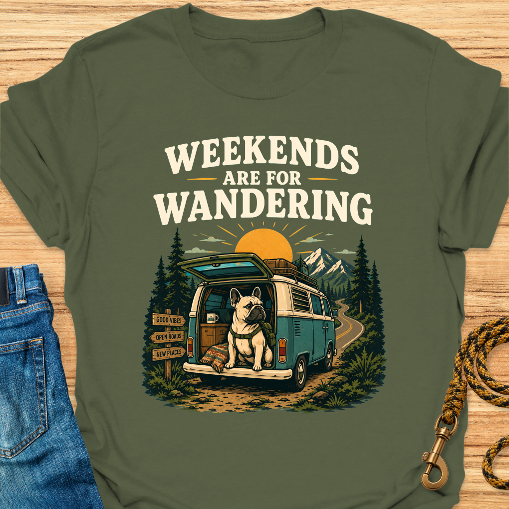 Frenchie wandering