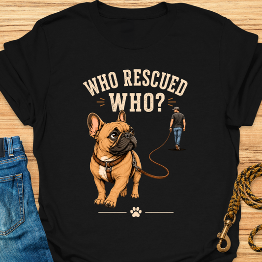 Frenchie who rescued who