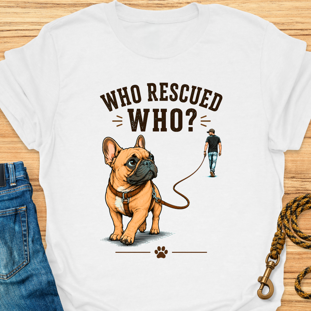 Frenchie who rescued who