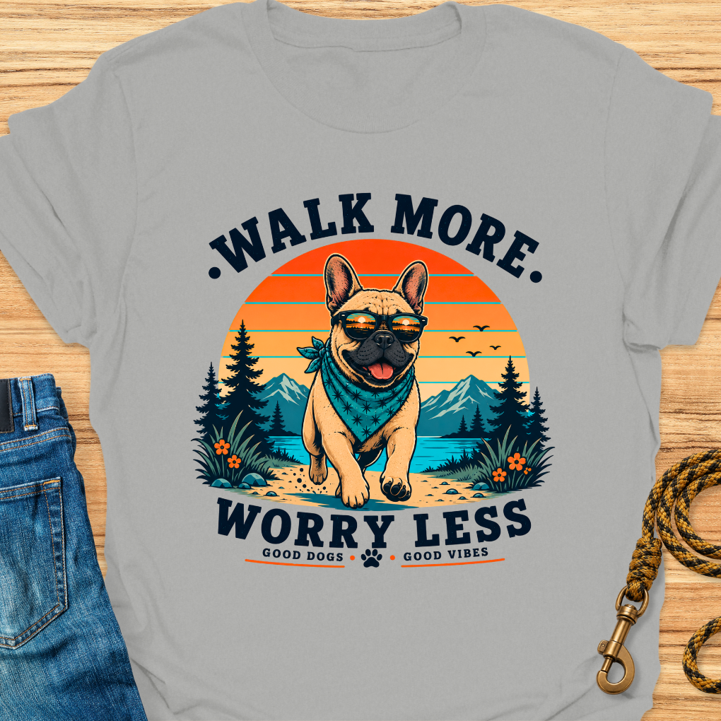 Frenchie walk more