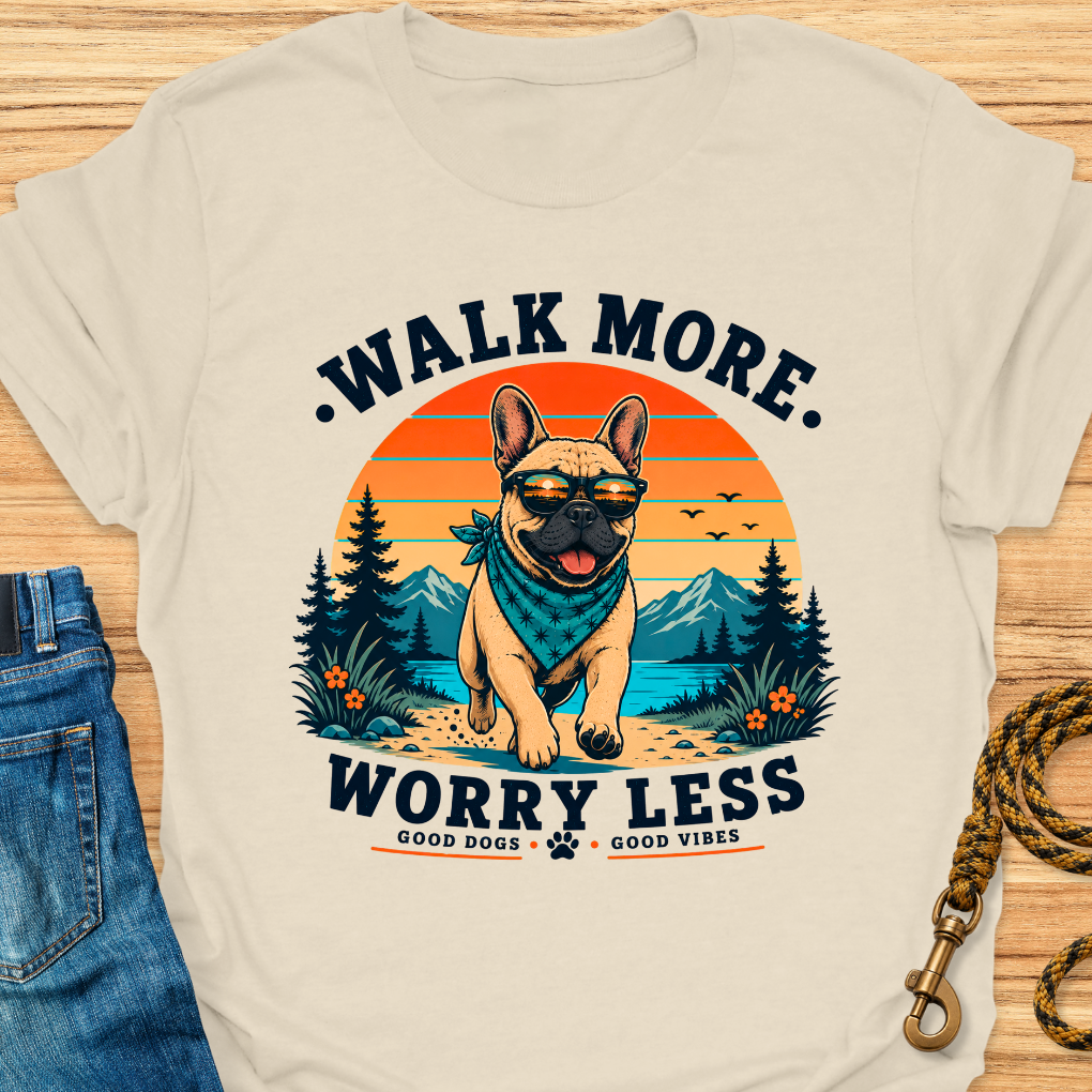 Frenchie walk more