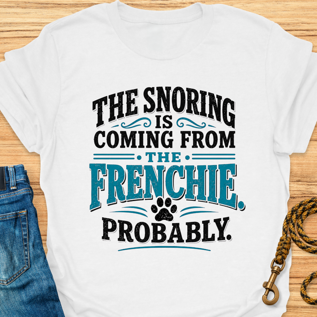Frenchie snoring