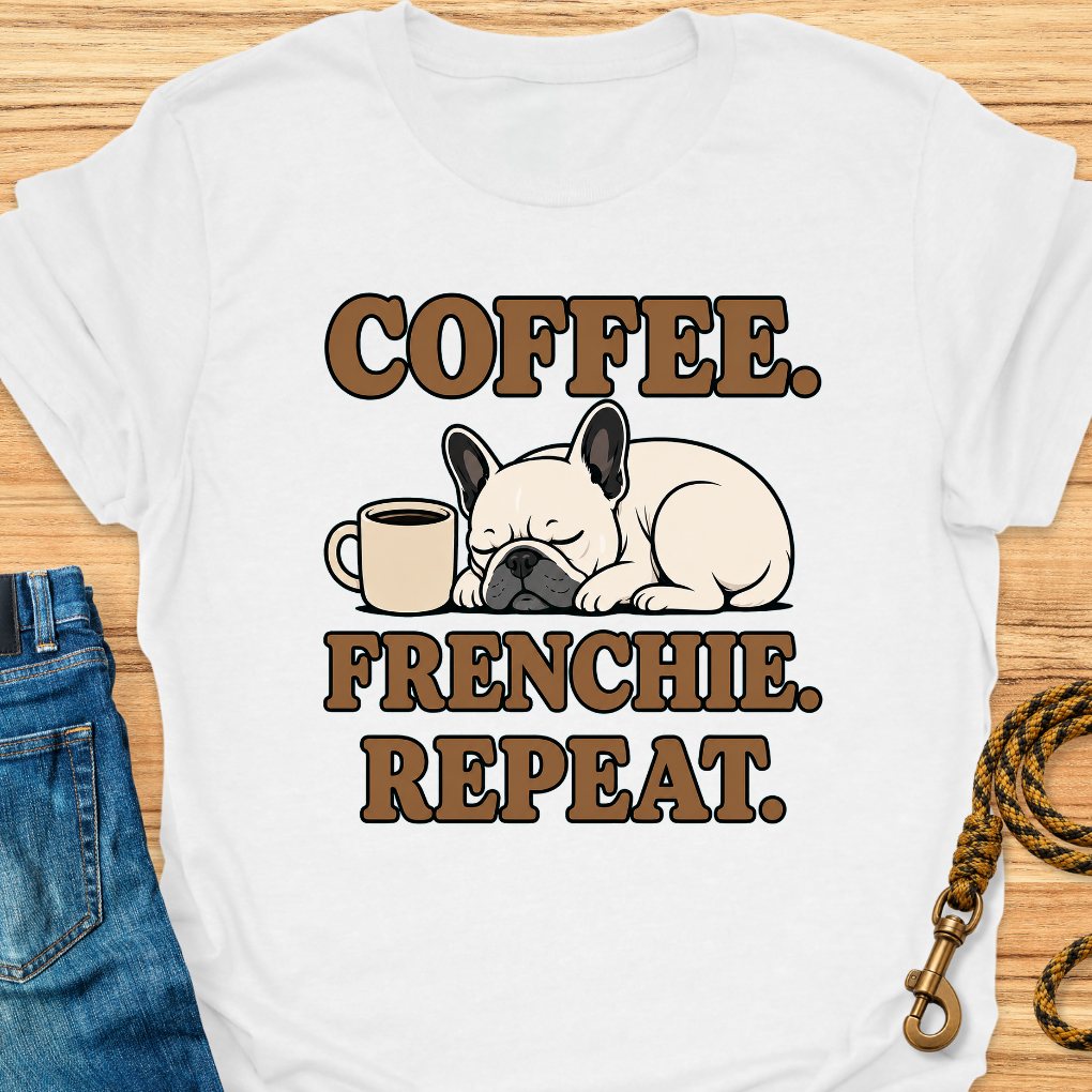 Coffee. Frenchie. Repeat.