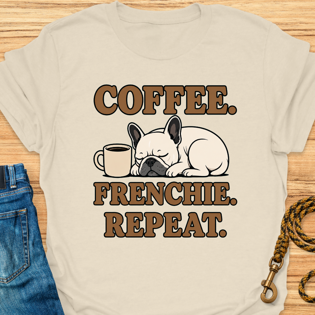 Coffee. Frenchie. Repeat.