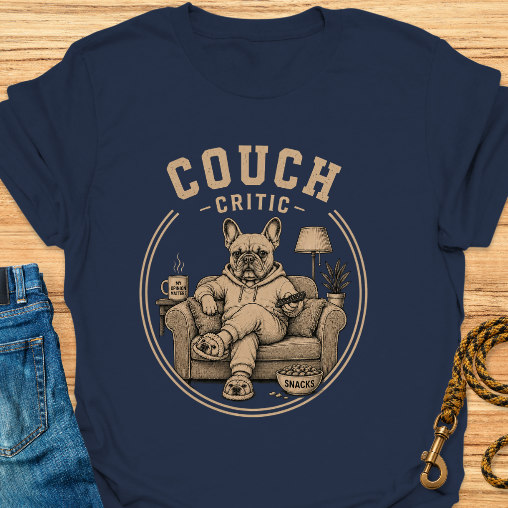 Couch Critic Frenchie