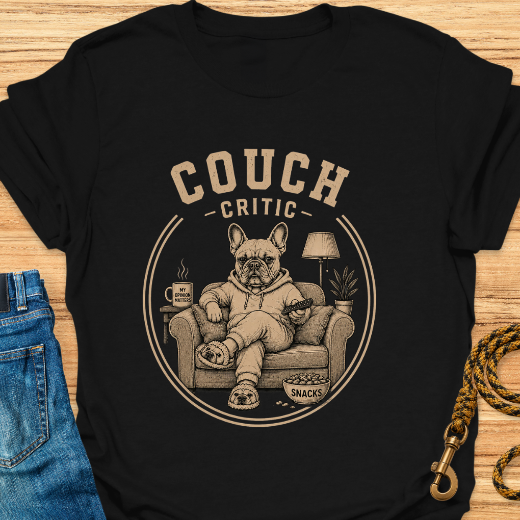 Couch Critic Frenchie