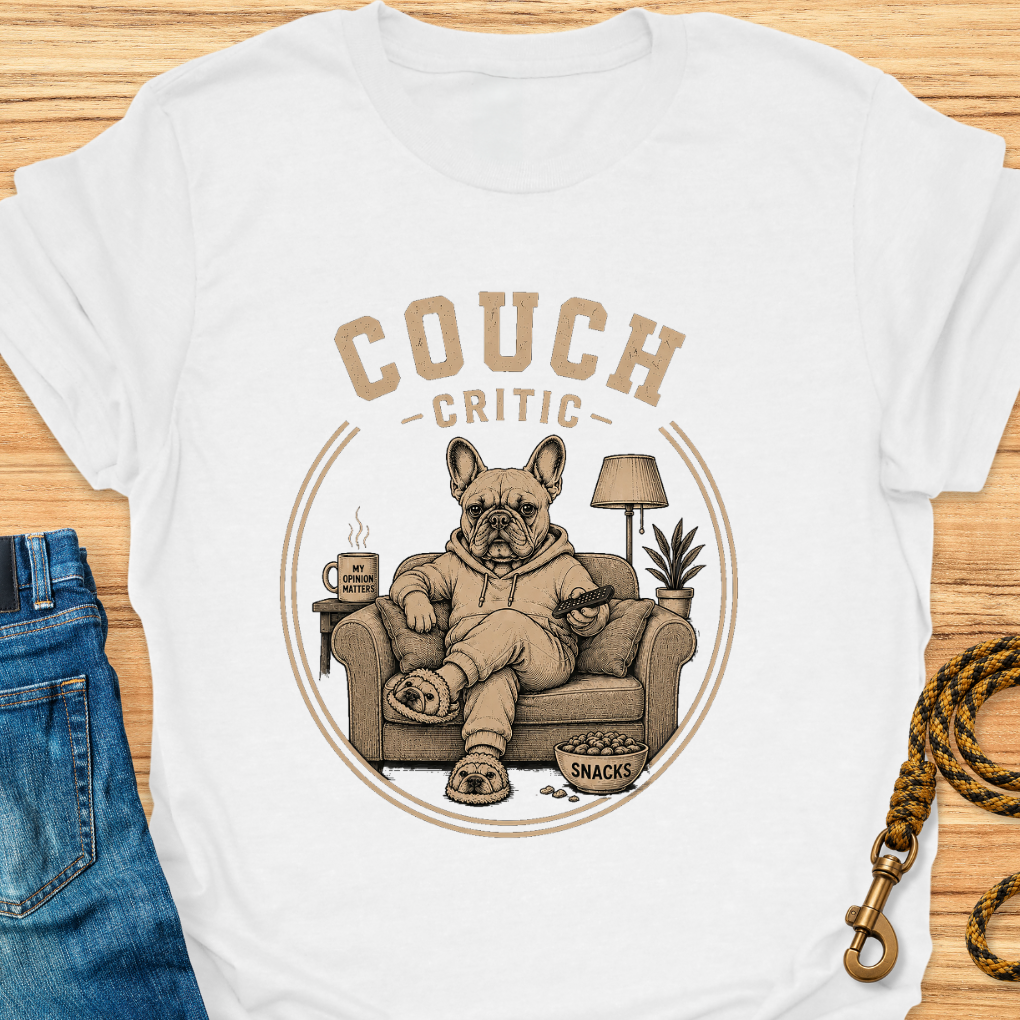 Couch Critic Frenchie