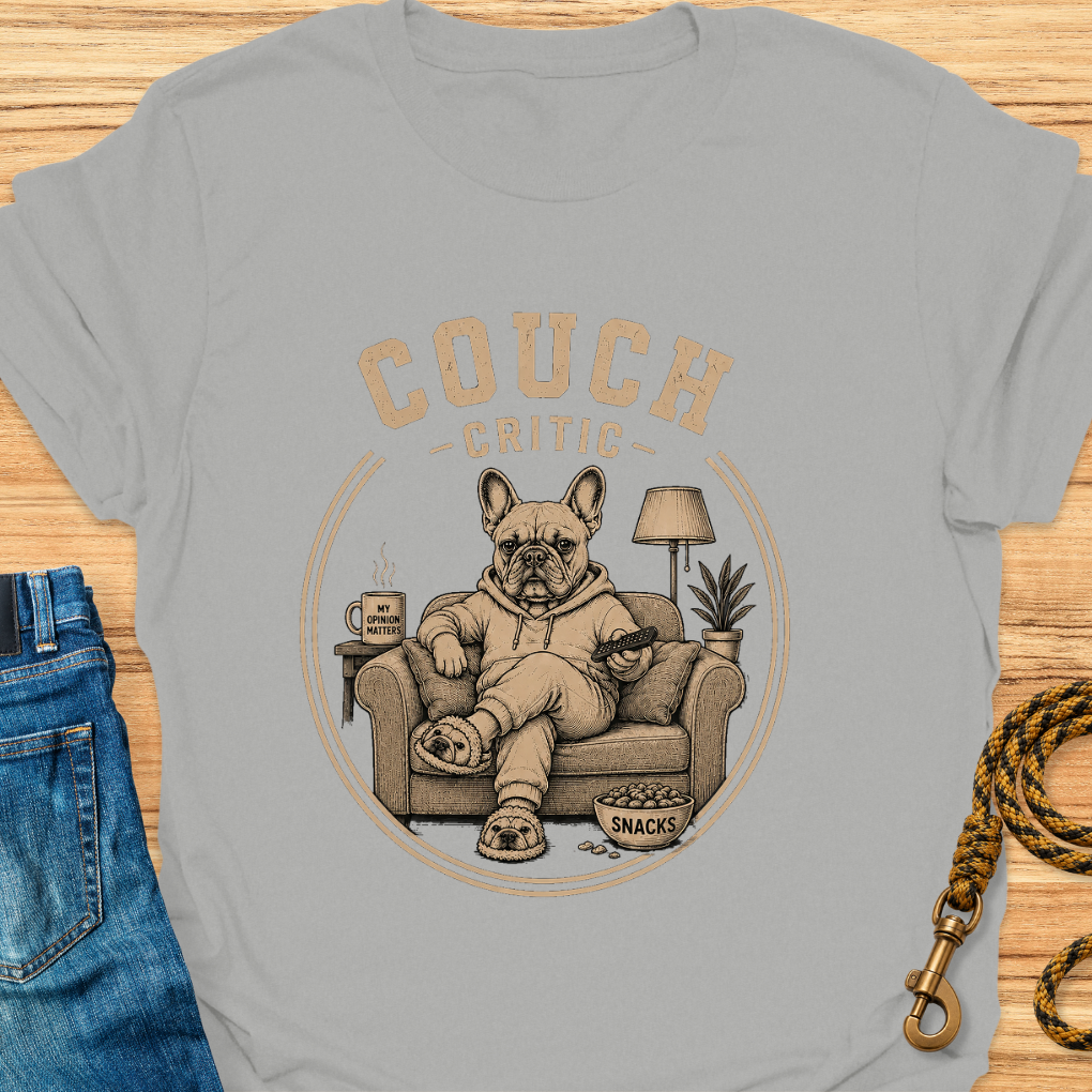 Couch Critic Frenchie