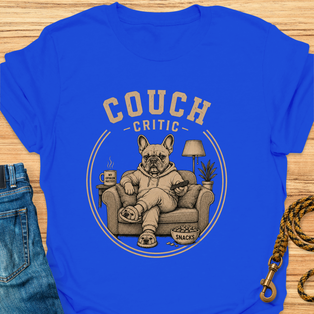 Couch Critic Frenchie